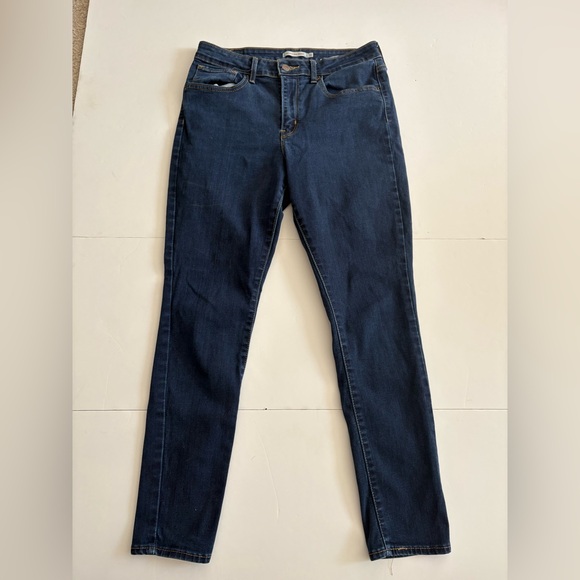 Levi's Denim - Levi’s High Rise Skinny Dark Indigo Women's Jeans 30